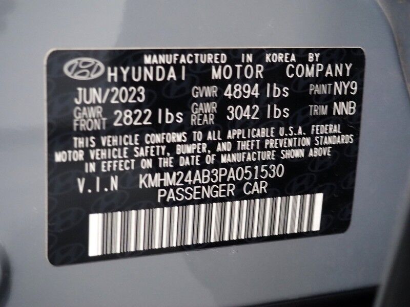 2023 Hyundai IONIQ 6 SE Standard Range *NAVIGATION, ADAPTIVE CRUISE, SAFETY ALERTS, BACKUP-CAMERA, DIGITAL COCKPIT, COLOR TOUCHSCREEN, HEATED SEATS, 18 INCH ALLOYS, ANDROID & APPLE Round Rock TX