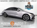 2023 Hyundai IONIQ 6 SEL (77 kWh Battery - 305 Mile Range) *NAVIGATION, ADAPTIVE CRUISE, SAFETY ALERTS, BACKUP-CAMERA, DIGITAL COCKPIT, HEATED SEATS, 20 INCH WHEELS, WIRELESS CHARGING, APPLE CARPLAY