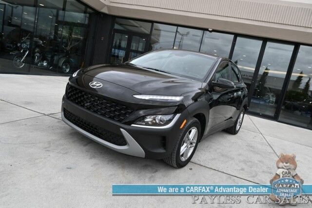 2023 Hyundai Kona SE / AWD / Auto Start / Apple CarPlay & Android Auto / Blind Spot Alert / Lane Departure Alert / Collision Alert / Back Up Camera / Cruise Control / Block Heater / 33 MPG / 1-Owner Anchorage AK