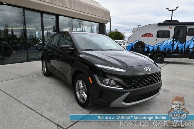 2023 Hyundai Kona SE / AWD / Auto Start / Apple CarPlay & Android Auto / Blind Spot Alert / Lane Departure Alert / Collision Alert / Back Up Camera / Cruise Control / Block Heater / 33 MPG / 1-Owner Anchorage AK
