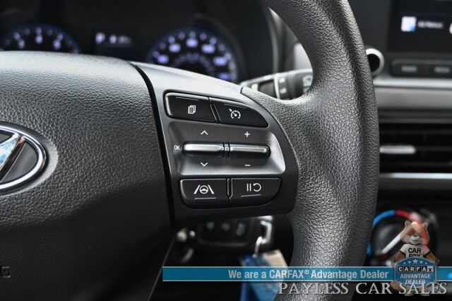 2023 Hyundai Kona SE / AWD / Auto Start / Apple CarPlay & Android Auto / Blind Spot Alert / Lane Departure Alert / Collision Alert / Back Up Camera / Cruise Control / Block Heater / 33 MPG / 1-Owner Anchorage AK