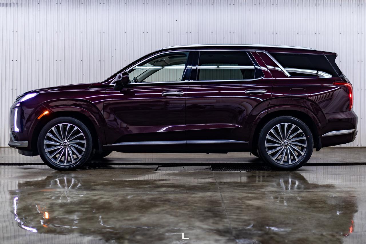 2023 Hyundai Palisade AWD Ultimate Calligraphy Leather Roof Nav BCam Red Deer AB