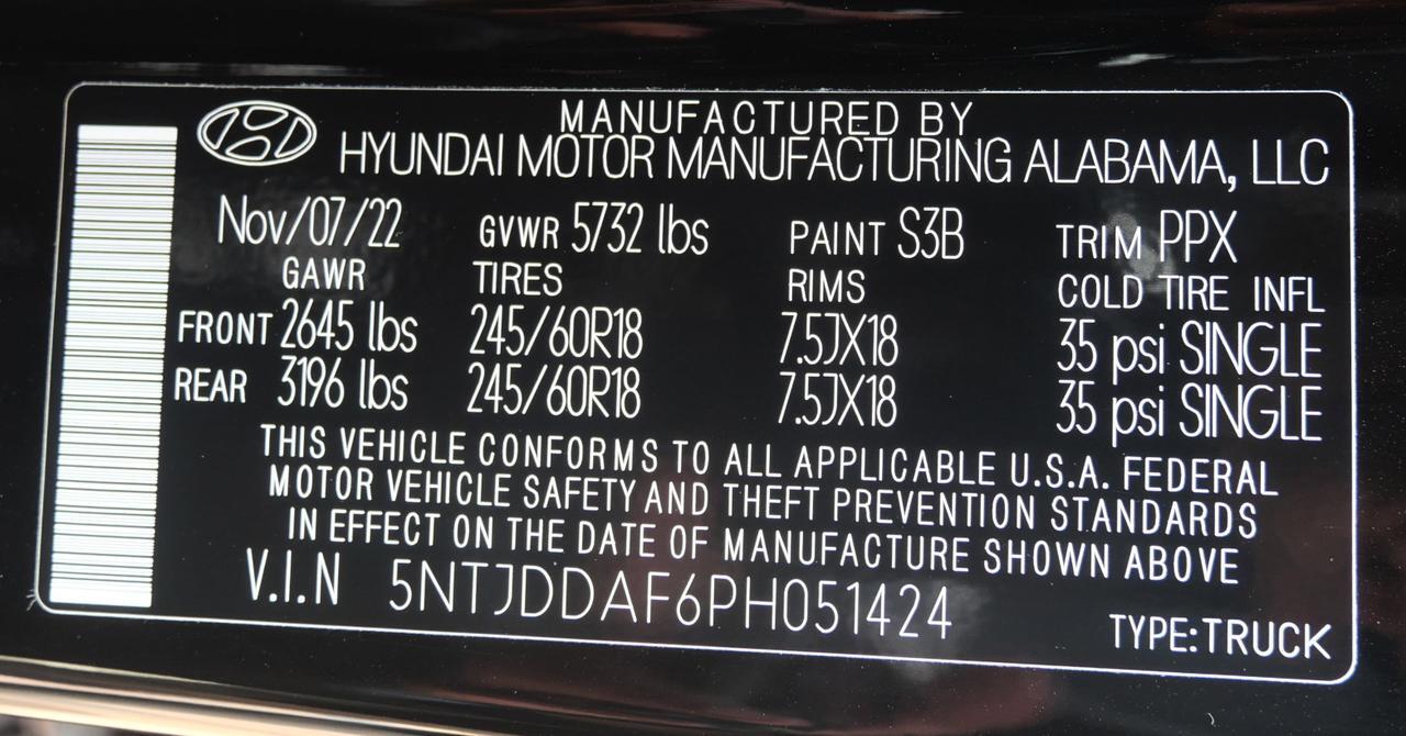 2023 Hyundai Santa Cruz SEL Premium San Juan TX