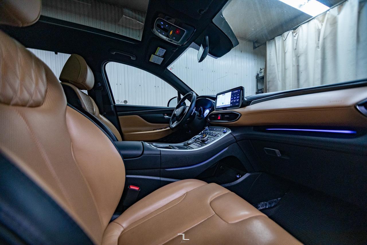 2023 Hyundai Santa Fe AWD Ultimate Calligraphy Leather Roof Nav Red Deer AB