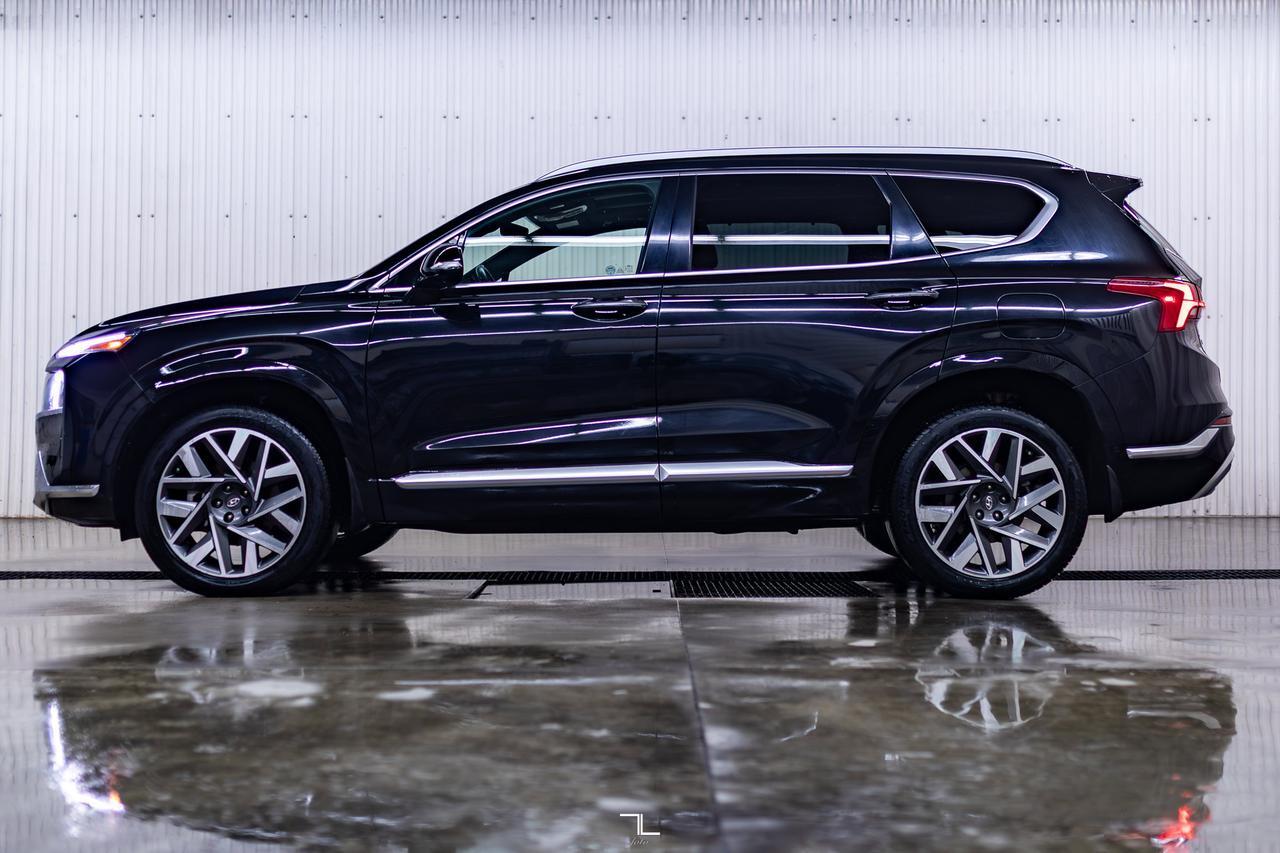 2023 Hyundai Santa Fe AWD Ultimate Calligraphy Leather Roof Nav Red Deer AB