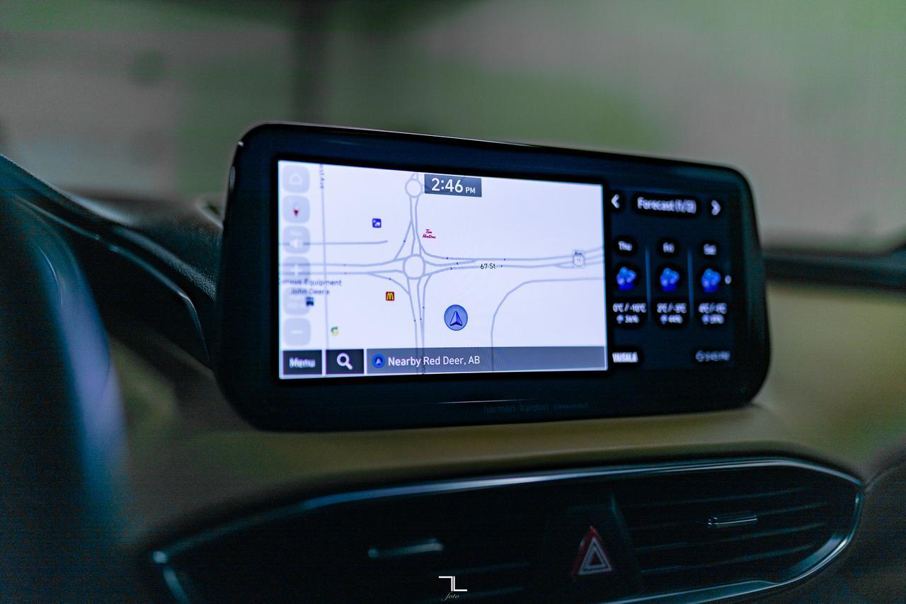 2023 Hyundai Santa Fe AWD Ultimate Calligraphy Leather Roof Nav Red Deer AB