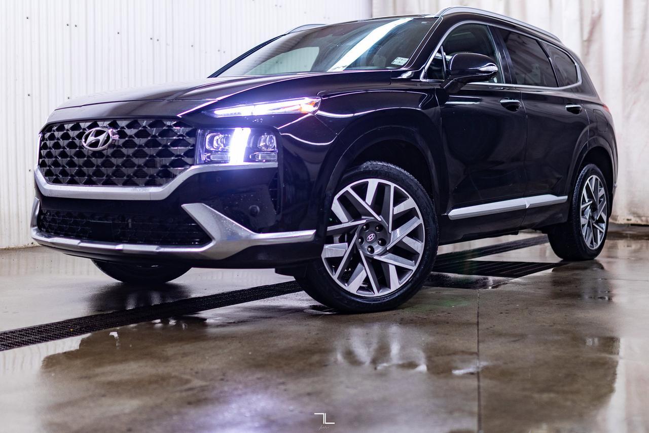 2023 Hyundai Santa Fe AWD Ultimate Calligraphy Leather Roof Nav Red Deer AB
