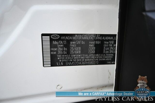 2023 Hyundai Santa Fe SEL / AWD / Auto Start / Power & Heated Cloth Seats / Adaptive Cruise / Lane Departure & Blind Spot Alert / Apple CarPlay & Android Auto / Back Up Camera / Keyless Entry & Start / Only 10k Miles / 1-Owner Anchorage AK 2023 Hyundai Santa Fe SEL / AWD / Auto Start / Power & Heated Cloth Seats / Adaptive Cruise / Lane Departure & Blind Spot Alert / Apple CarPlay & Android Auto / Back Up Camera / Keyless Entry & Start / Only 10k Miles / 1-Owner Anchorage AK