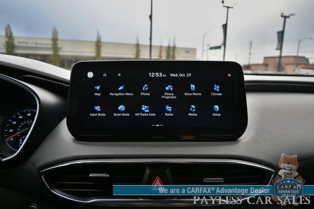 2023 Hyundai Santa Fe SEL / AWD / Auto Start / Power & Heated Cloth Seats / Adaptive Cruise / Lane Departure & Blind Spot Alert / Apple CarPlay & Android Auto / Back Up Camera / Keyless Entry & Start / Only 10k Miles / 1-Owner Anchorage AK 2023 Hyundai Santa Fe SEL / AWD / Auto Start / Power & Heated Cloth Seats / Adaptive Cruise / Lane Departure & Blind Spot Alert / Apple CarPlay & Android Auto / Back Up Camera / Keyless Entry & Start / Only 10k Miles / 1-Owner Anchorage AK