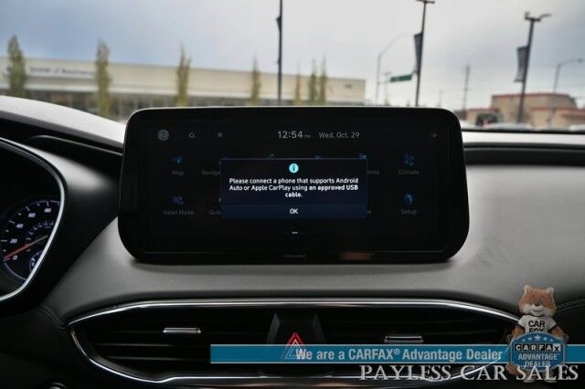 2023 Hyundai Santa Fe SEL / AWD / Auto Start / Power & Heated Cloth Seats / Adaptive Cruise / NAV / Lane Departure & Blind Spot Alert / Apple CarPlay & Android Auto / Back Up Camera / Keyless Entry & Start / Block Heater / 25 MPG Anchorage AK