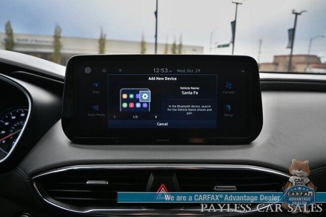 2023 Hyundai Santa Fe SEL / AWD / Auto Start / Power & Heated Cloth Seats / Adaptive Cruise / NAV / Lane Departure & Blind Spot Alert / Apple CarPlay & Android Auto / Back Up Camera / Keyless Entry & Start / Block Heater / 25 MPG Anchorage AK