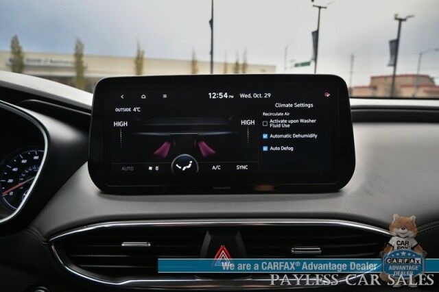 2023 Hyundai Santa Fe SEL / AWD / Auto Start / Power & Heated Cloth Seats / Adaptive Cruise / NAV / Lane Departure & Blind Spot Alert / Apple CarPlay & Android Auto / Back Up Camera / Keyless Entry & Start / Block Heater / 25 MPG Anchorage AK