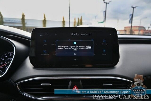 2023 Hyundai Santa Fe SEL / AWD / Auto Start / Power & Heated Cloth Seats / Adaptive Cruise / Navigation / Lane Departure & Blind Spot Alert / Apple CarPlay & Android Auto / Back Up Camera / Keyless Entry & Start / 25 MPG Anchorage AK 2023 Hyundai Santa Fe SEL / AWD / Auto Start / Power & Heated Cloth Seats / Adaptive Cruise / Navigation / Lane Departure & Blind Spot Alert / Apple CarPlay & Android Auto / Back Up Camera / Keyless Entry & Start / 25 MPG Anchorage AK