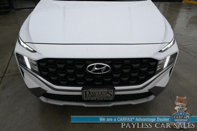 2023 Hyundai Santa Fe SEL / AWD / AutoStart / Power & Heated Cloth Seats / Navigation / Lane Departure & Blind Spot Alert / Adaptive Cruise / Apple CarPlay & Android Auto / Backup Camera / Keyless Entry & Start / 25 MPG / 1-Owner Anchorage AK