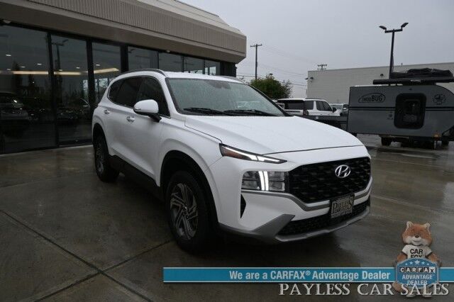 2023 Hyundai Santa Fe SEL / AWD / AutoStart / Power & Heated Cloth Seats / Navigation / Lane Departure & Blind Spot Alert / Adaptive Cruise / Apple CarPlay & Android Auto / Backup Camera / Keyless Entry & Start / 25 MPG / 1-Owner Anchorage AK