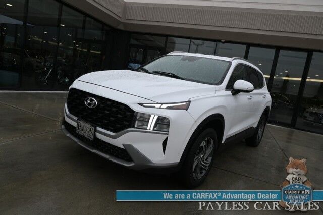 2023 Hyundai Santa Fe SEL / AWD / AutoStart / Power & Heated Cloth Seats / Navigation / Lane Departure & Blind Spot Alert / Adaptive Cruise / Apple CarPlay & Android Auto / Backup Camera / Keyless Entry & Start / 25 MPG / 1-Owner Anchorage AK