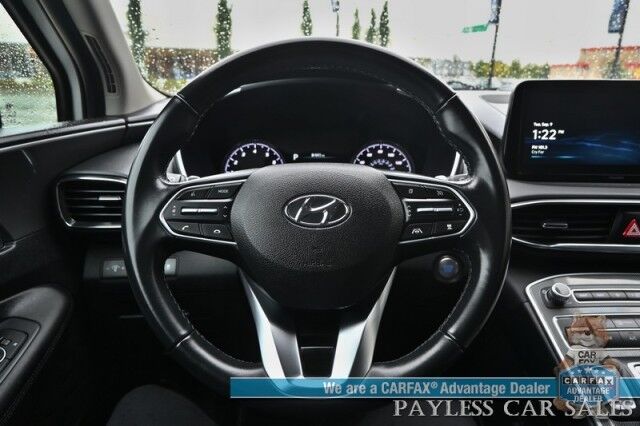 2023 Hyundai Santa Fe SEL / AWD / AutoStart / Power & Heated Cloth Seats / Navigation / Lane Departure & Blind Spot Alert / Adaptive Cruise / Apple CarPlay & Android Auto / Backup Camera / Keyless Entry & Start / 25 MPG / 1-Owner Anchorage AK