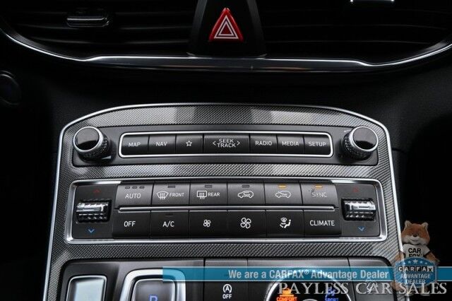 2023 Hyundai Santa Fe SEL / AWD / AutoStart / Power & Heated Cloth Seats / Navigation / Lane Departure & Blind Spot Alert / Adaptive Cruise / Apple CarPlay & Android Auto / Backup Camera / Keyless Entry & Start / 25 MPG / 1-Owner Anchorage AK