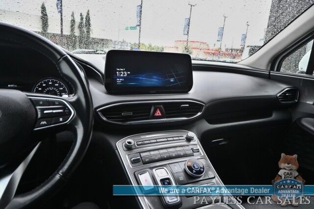 2023 Hyundai Santa Fe SEL / AWD / AutoStart / Power & Heated Cloth Seats / Navigation / Lane Departure & Blind Spot Alert / Adaptive Cruise / Apple CarPlay & Android Auto / Backup Camera / Keyless Entry & Start / 25 MPG / 1-Owner Anchorage AK