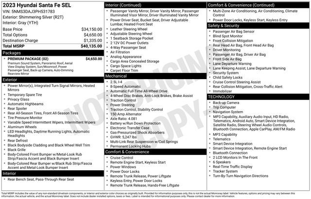 2023 Hyundai Santa Fe SEL Raleigh NC