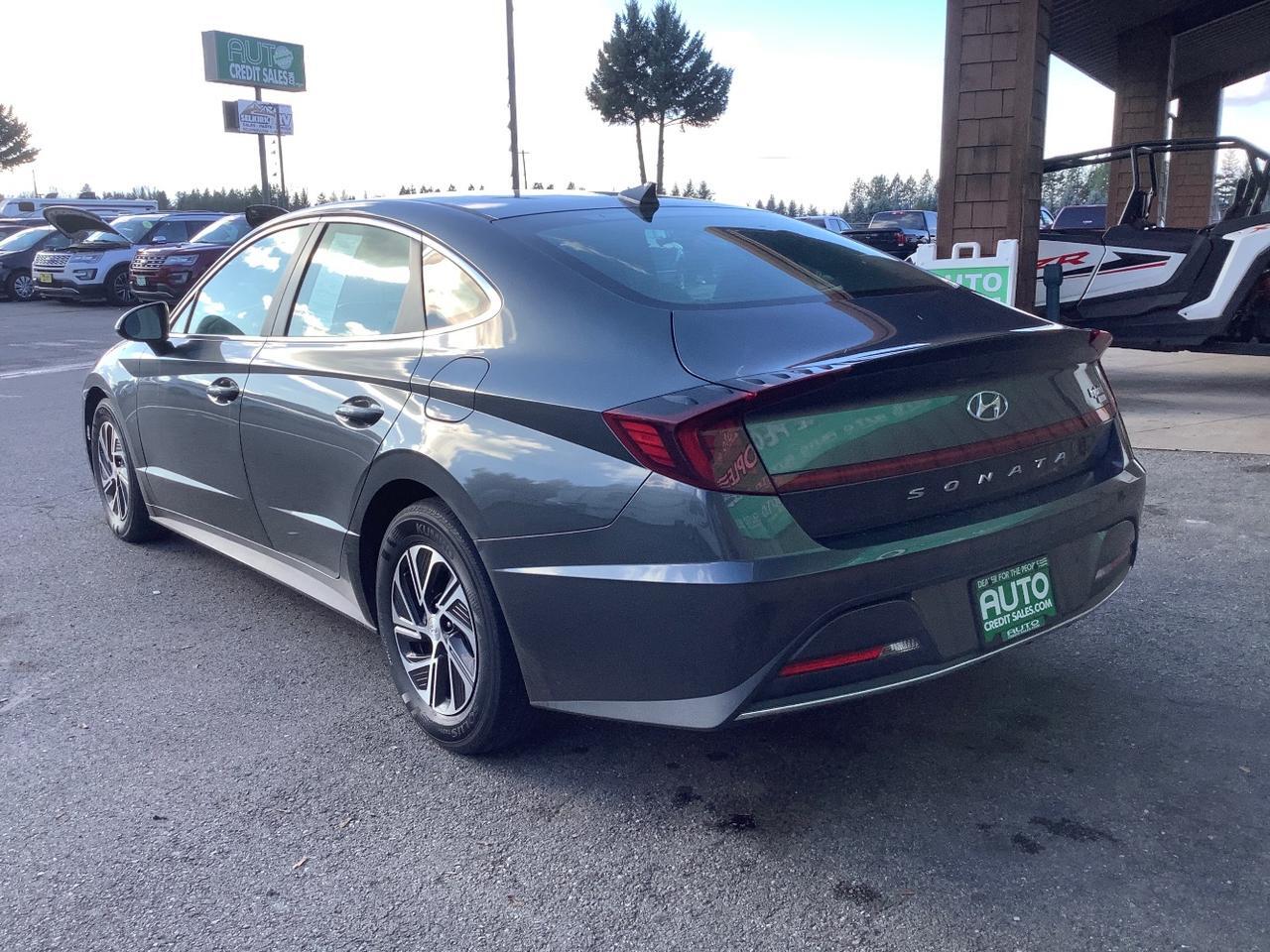 2023 Hyundai Sonata Hybrid Blue