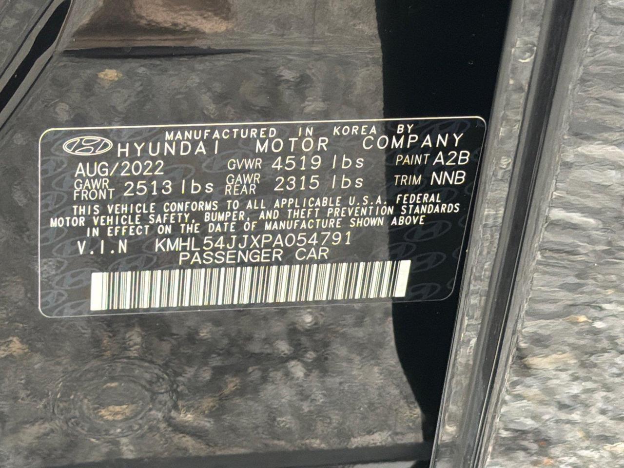 2023 Hyundai Sonata Hybrid Limited Hagerstown MD