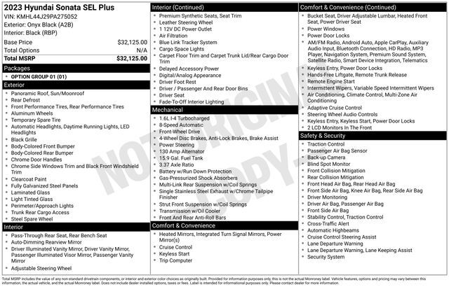 2023 Hyundai Sonata SEL Plus Raleigh NC