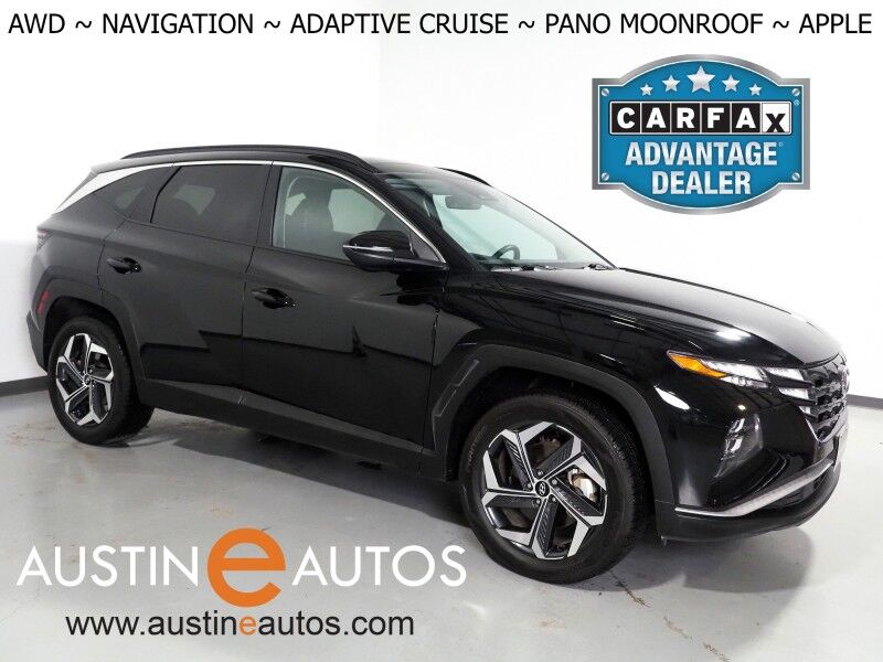 2023 Hyundai Tucson Hybrid SEL Convenience AWD *NAVIGATION, ADAPTIVE CRUISE, SAFETY ALERTS, BACKUP-CAMERA, COLOR TOUCHSCREEN, PANORAMA MOONROOF, HEATED SEATS, POWER LIFTGATE, WIRELESS CHARGING, ANDROID & APPLE