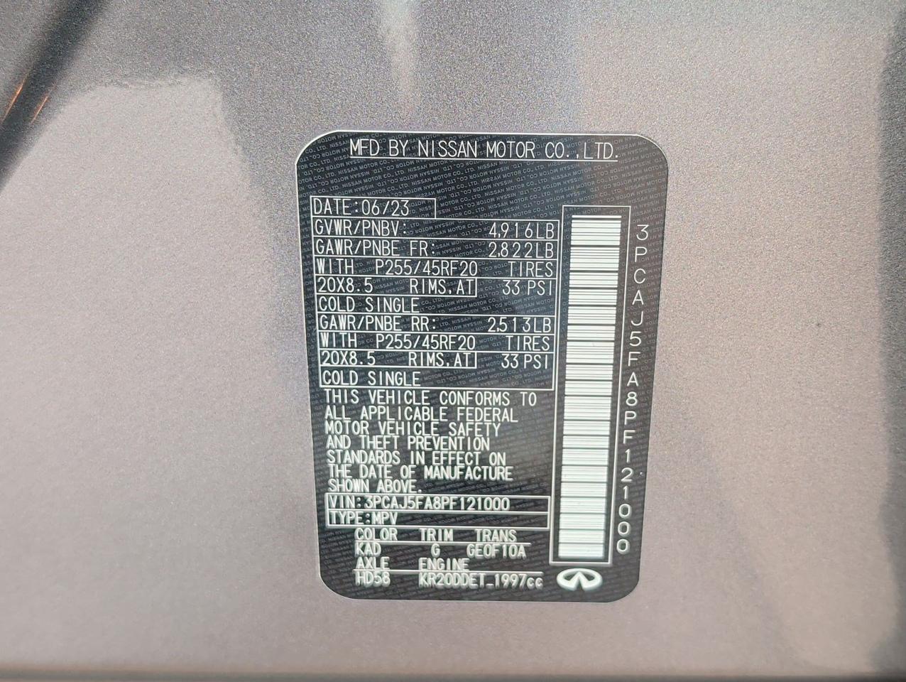 2023 INFINITI QX50 SPORT San Juan TX