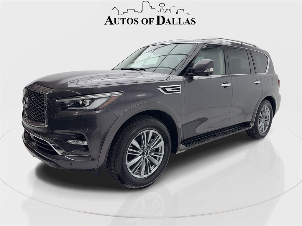 2023 INFINITI QX80 LUXE NAV,CAM,SUNROOF,HTD STD,BLIND SPOT,3RD ROW Plano TX