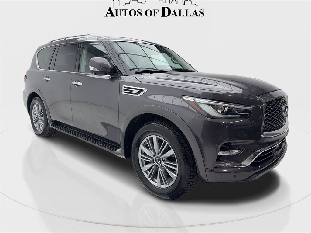 2023 INFINITI QX80 LUXE NAV,CAM,SUNROOF,HTD STD,BLIND SPOT,3RD ROW Plano TX