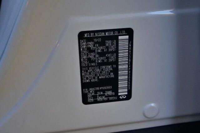 2023 INFINITI QX80 Sensory 4WD / Third Row / Bose Audio / Cooled Seats! High Point NC