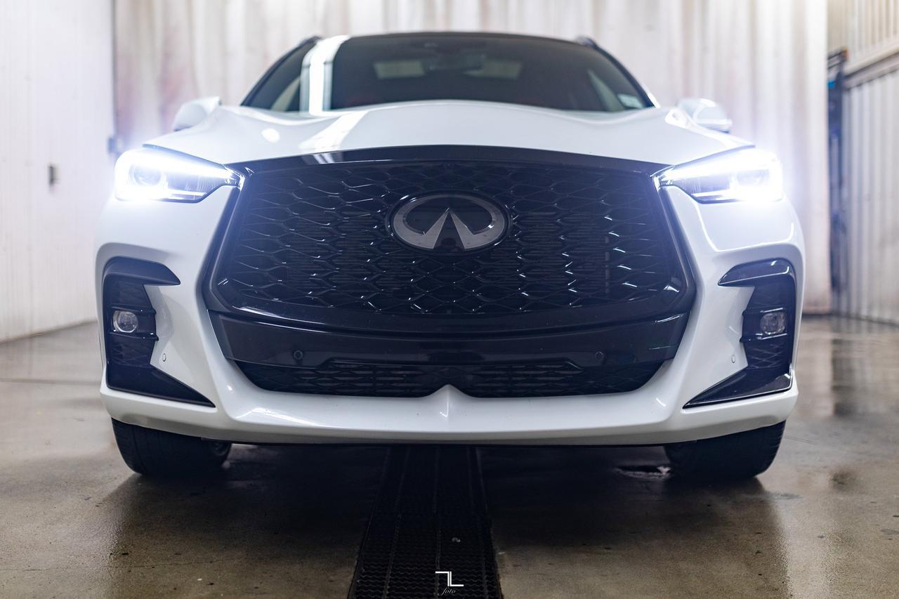 2023 Infiniti QX50S AWD Sport Leather Roof Nav BCam Red Deer AB