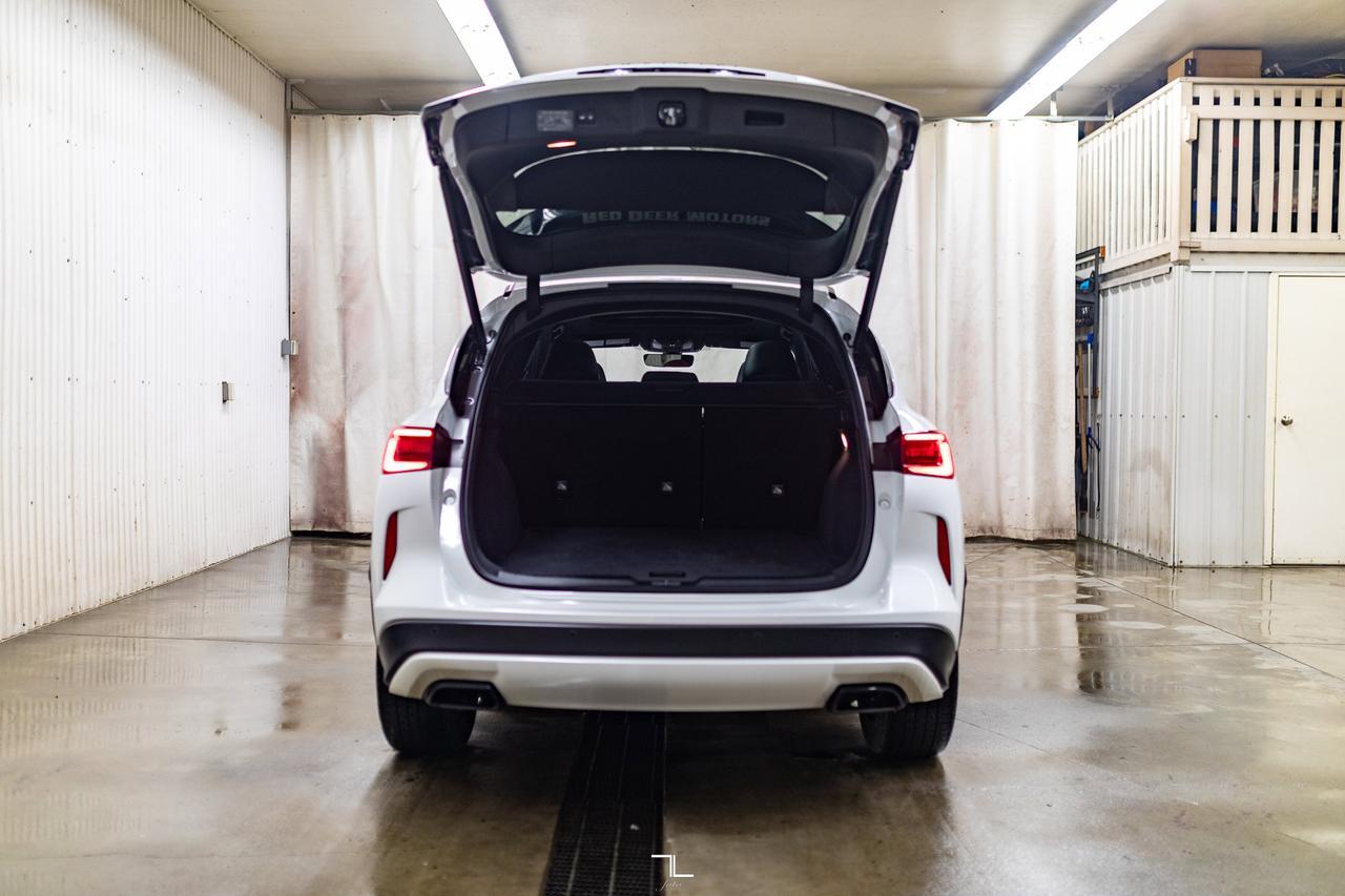 2023 Infiniti QX50S AWD Sport Leather Roof Nav BCam Red Deer AB