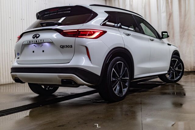 2023 Infiniti QX50S AWD Sport Leather Roof Nav BCam Red Deer AB