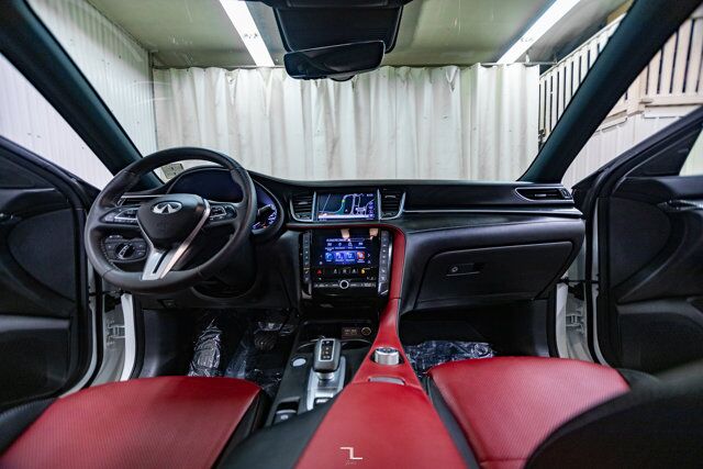 2023 Infiniti QX50S AWD Sport Leather Roof Nav BCam Red Deer AB