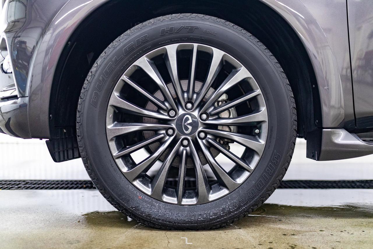 2023 Infiniti QX80 AWD Luxe Leather Roof Nav BCam Red Deer AB