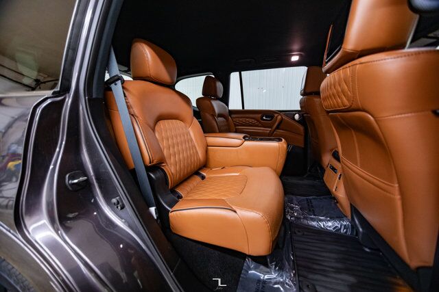 2023 Infiniti QX80 AWD Luxe Leather Roof Nav BCam Red Deer AB