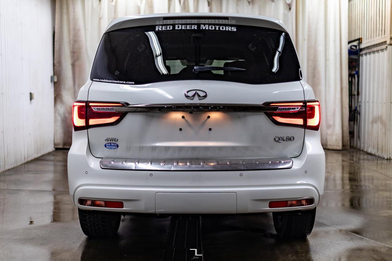 2023 Infiniti QX80 AWD ProACTIVE Leather Roof Nav TV's Red Deer AB
