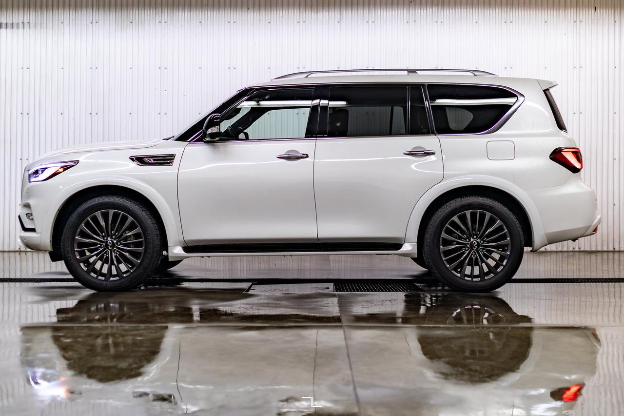 2023 Infiniti QX80 AWD ProACTIVE Leather Roof Nav TV's Red Deer AB