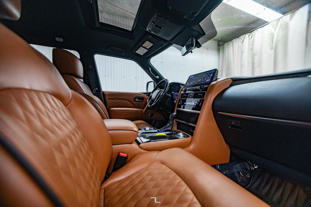 2023 Infiniti QX80 AWD ProACTIVE Leather Roof Nav TV's Red Deer AB