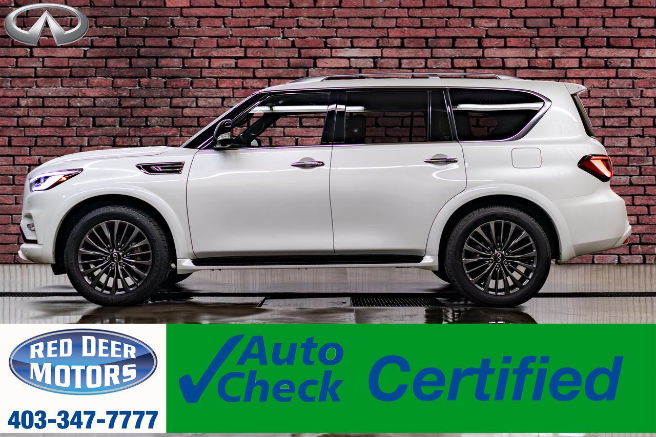 2023 Infiniti QX80 AWD ProACTIVE Leather Roof Nav TV's