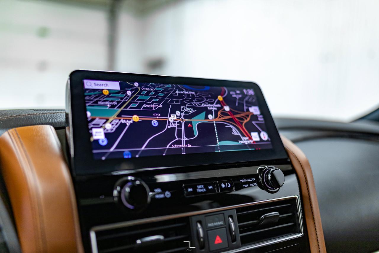 2023 Infiniti QX80 AWD ProACTIVE Leather Roof Nav TV&apos;s Red Deer AB