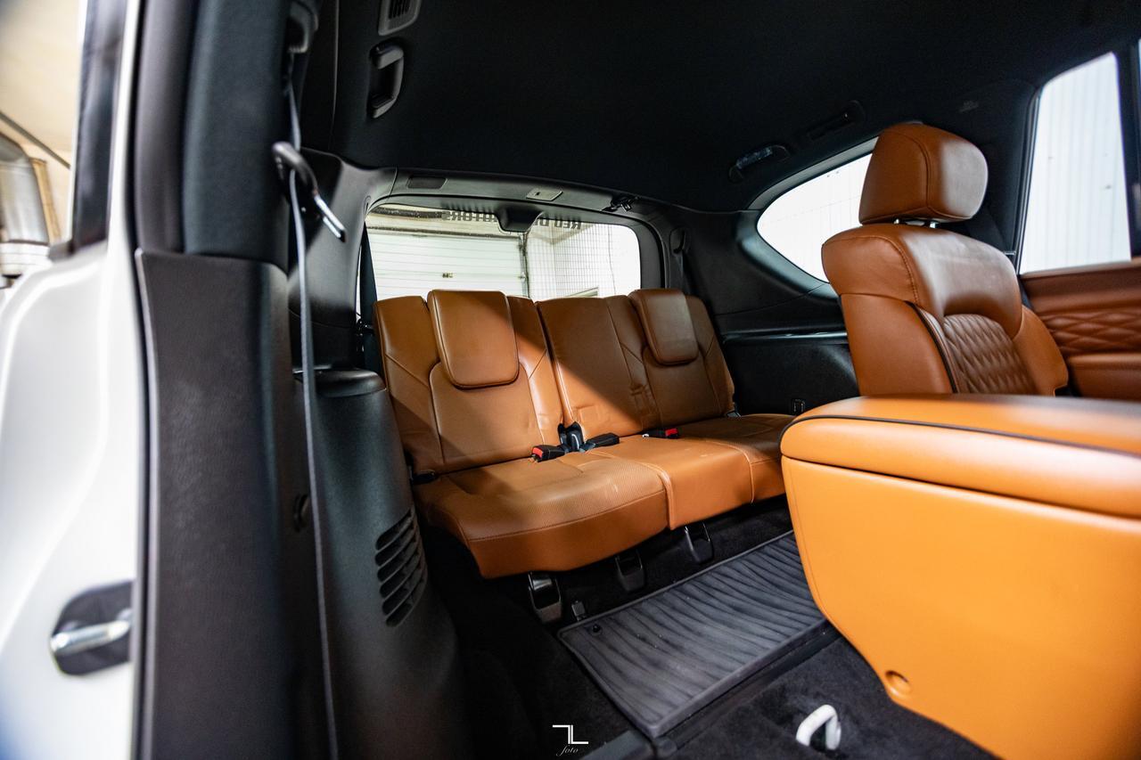 2023 Infiniti QX80 AWD ProACTIVE Leather Roof Nav TV&apos;s Red Deer AB