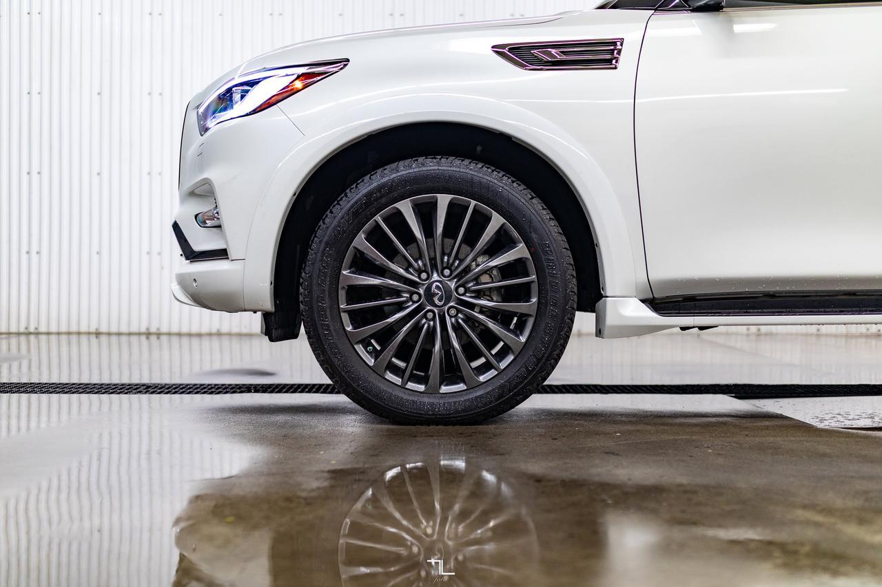2023 Infiniti QX80 AWD ProACTIVE Leather Roof Nav TV&apos;s Red Deer AB