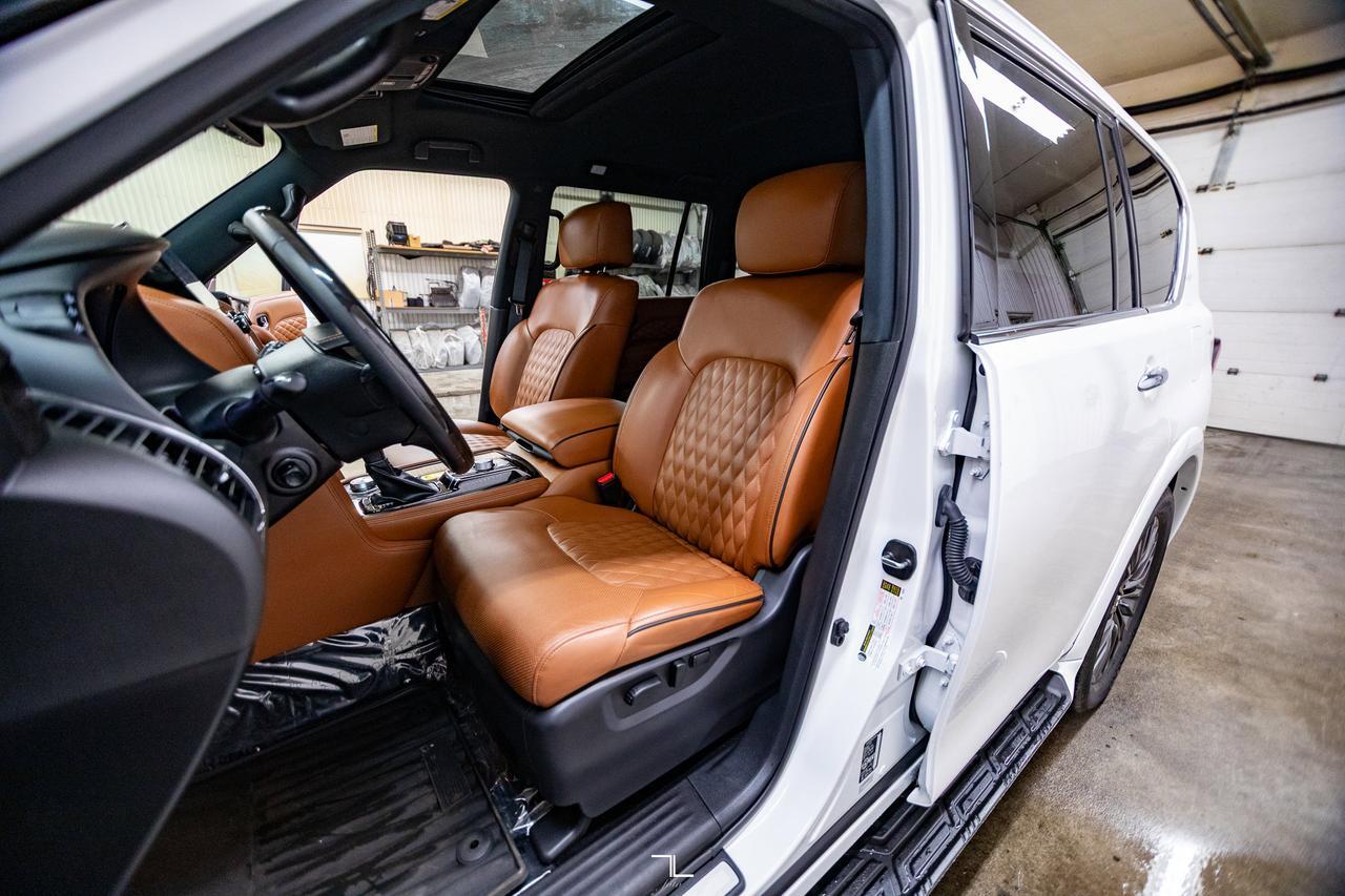 2023 Infiniti QX80 AWD ProACTIVE Leather Roof Nav TV&apos;s Red Deer AB