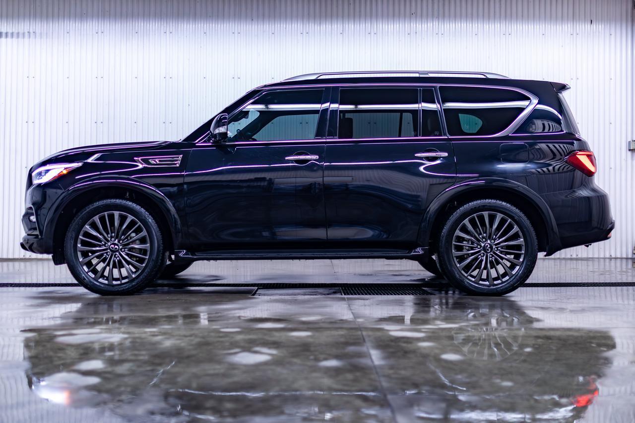 2023 Infiniti QX80 AWD Proactive Leather Roof Nav BCam Red Deer AB