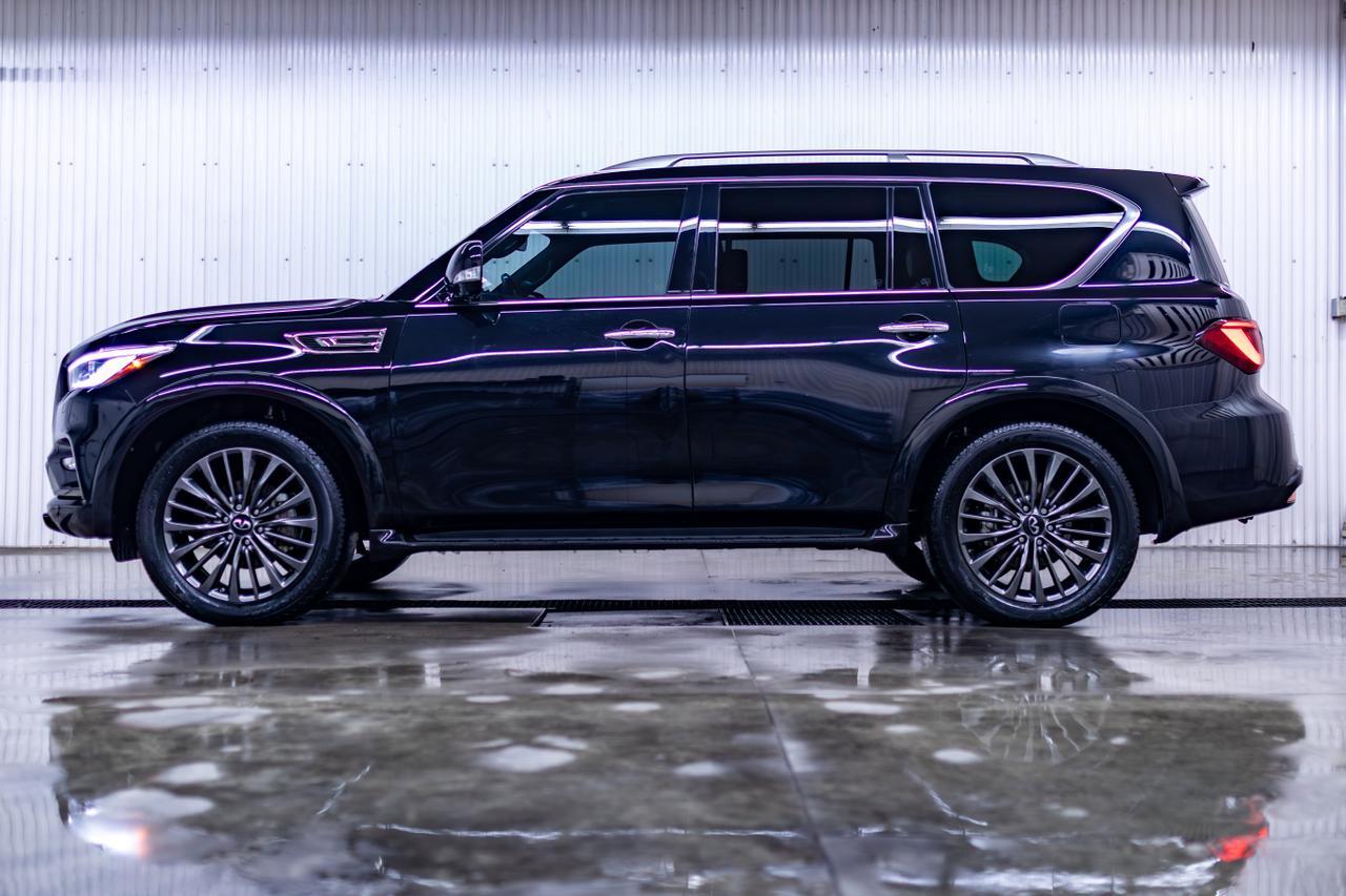 2023 Infiniti QX80 AWD Proactive Leather Roof Nav BCam Red Deer AB