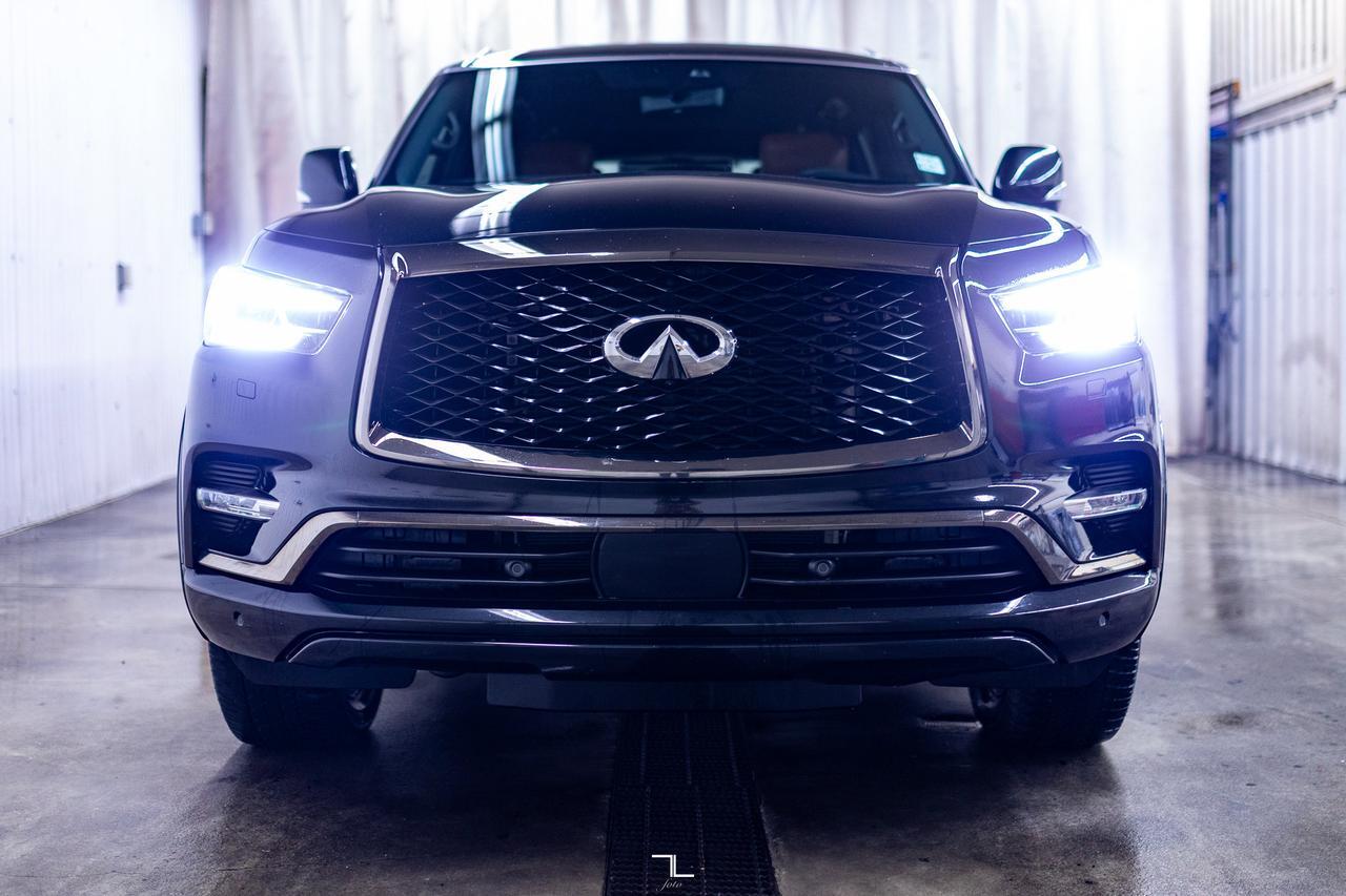 2023 Infiniti QX80 AWD Proactive Leather Roof Nav BCam Red Deer AB