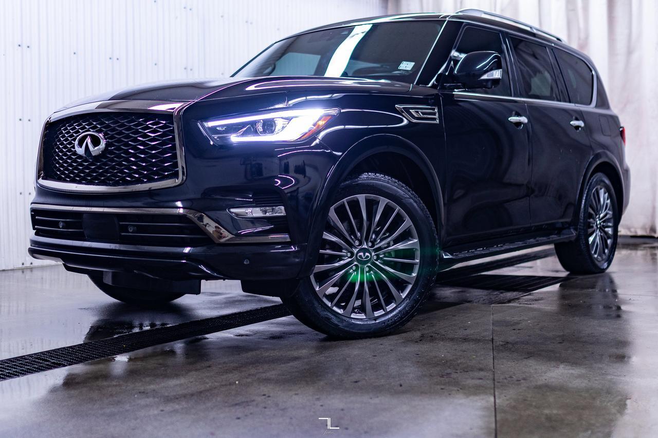 2023 Infiniti QX80 AWD Proactive Leather Roof Nav BCam Red Deer AB